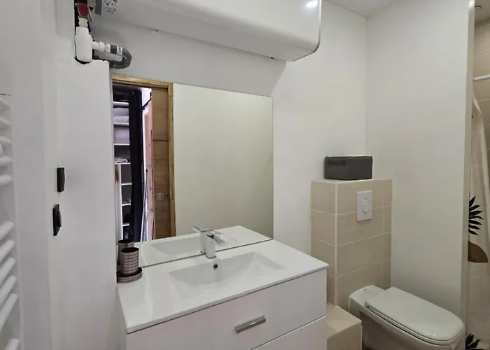 Appartement New Superbe F2 refait à neuf tout confort avec piscine et mer à pied