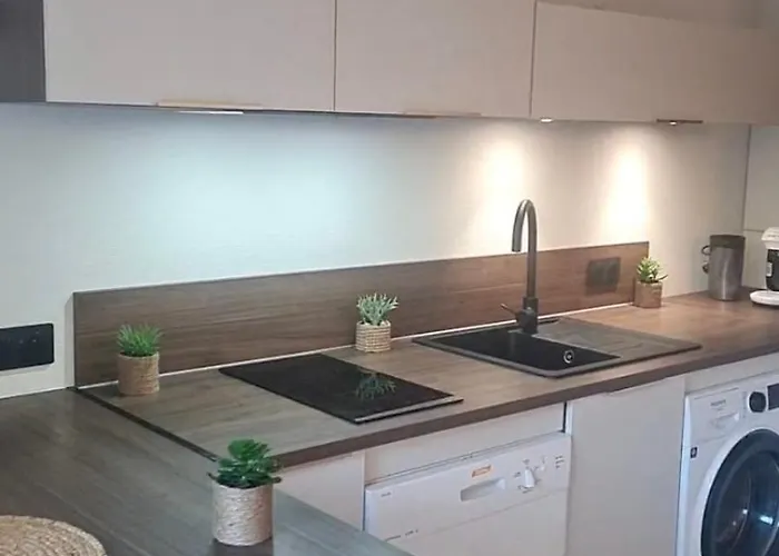 New Superbe F2 refait à neuf tout confort dans résidence avec piscine